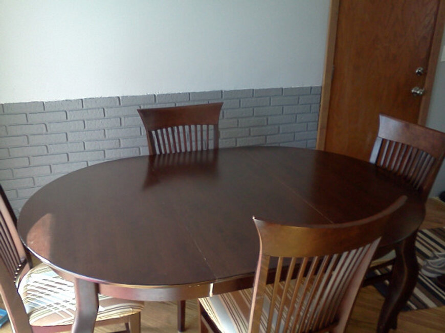 New Kitchen Table