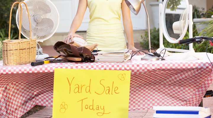 Things to Sell at a Garage Sale