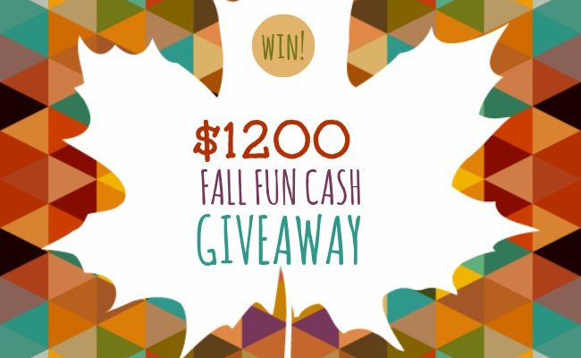 $1,200 Fall Cash Giveaway