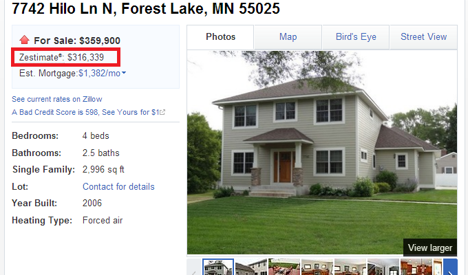 Why Zillow’s “Zestimate” can be Misleading