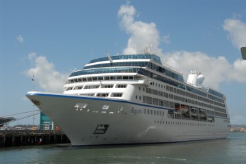 Cruise Ship in Port