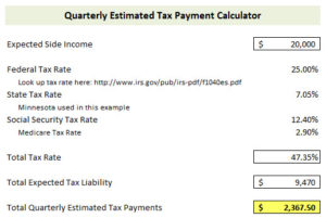 How to Calculate and Pay Quarterly Estimated Taxes | Young Adult Money