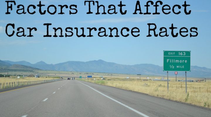 Factors That Affect Car Insurance Rates