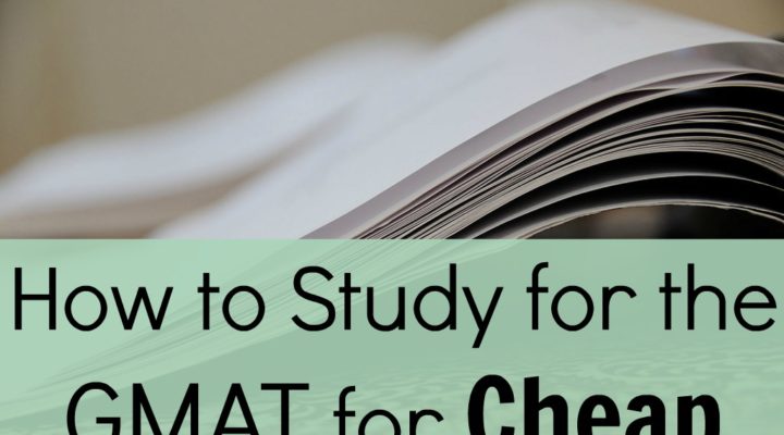 How to Study for the GMAT for Cheap