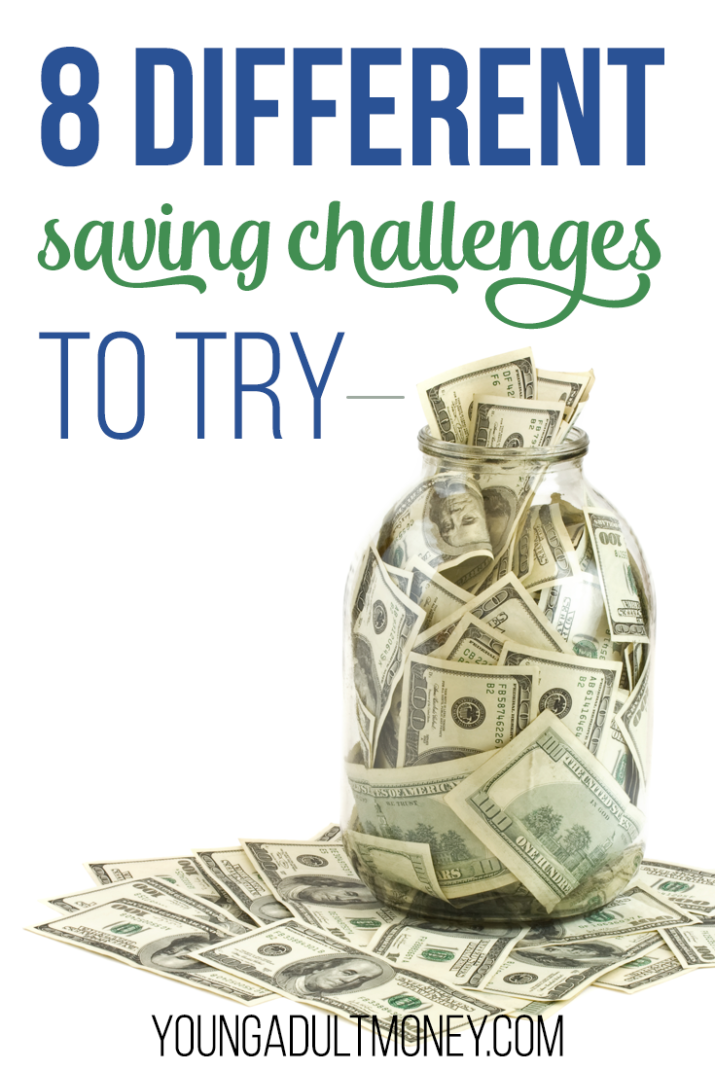 8 Different Money Saving Challenges To Try Young Adult Money