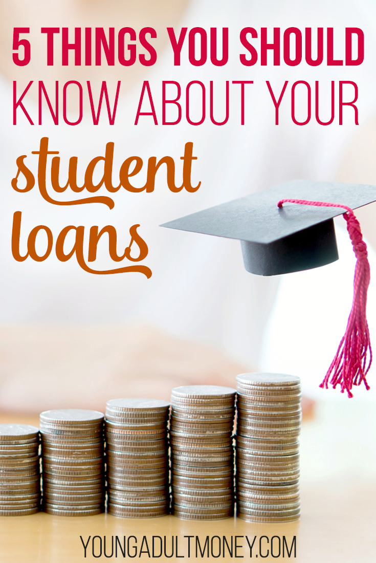 5 Things You Should Know About Your Student Loans | Young Adult Money