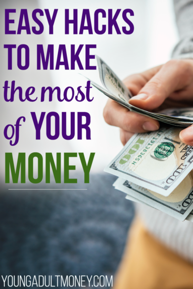 Ready to level up your money? Here's some easy money hacks to make the most of your money. Work through each one to level up your money!