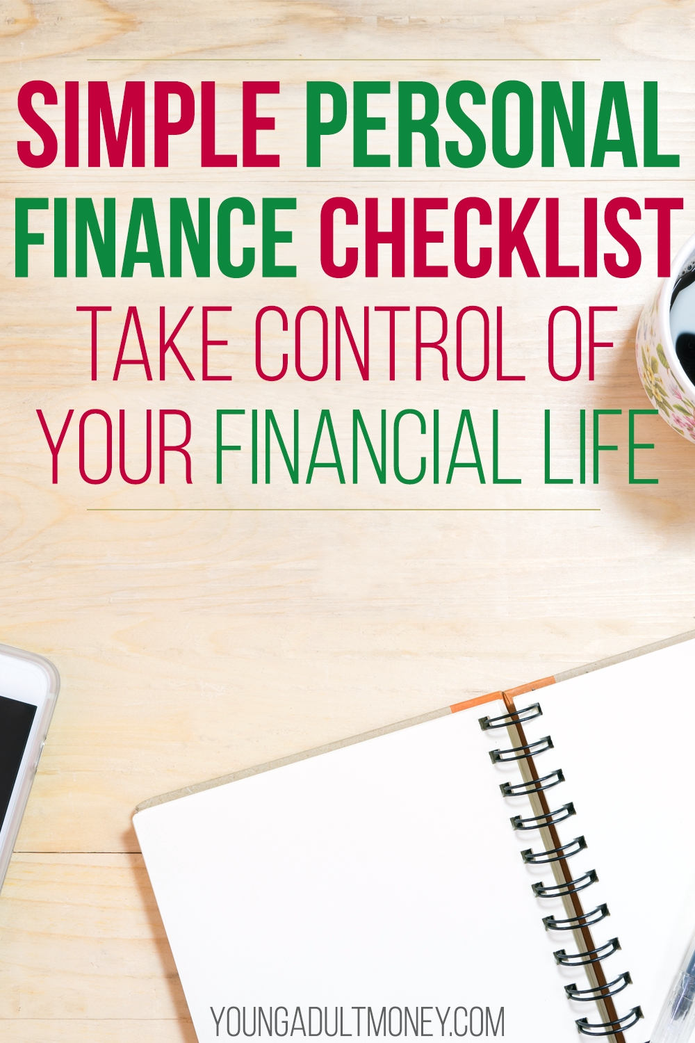 Simple Personal Finance Checklist | Young Adult Money