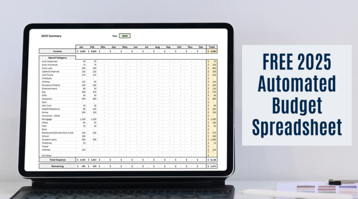 Finally! An Automated Budget Spreadsheet in Excel 2025